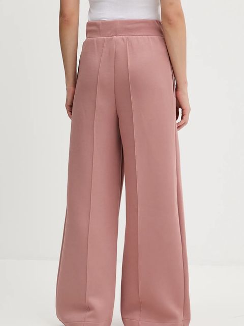 adidas Originals spodnie dresowe 3 Stripes damskie kolor pomarańczowy z aplikacją JW3621 - zdjęcie produktu nr 2