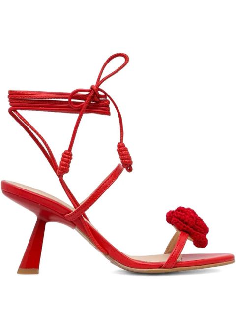 ALOHAS 80mm Kendra sandals - Red - zdjęcie produktu nr 1