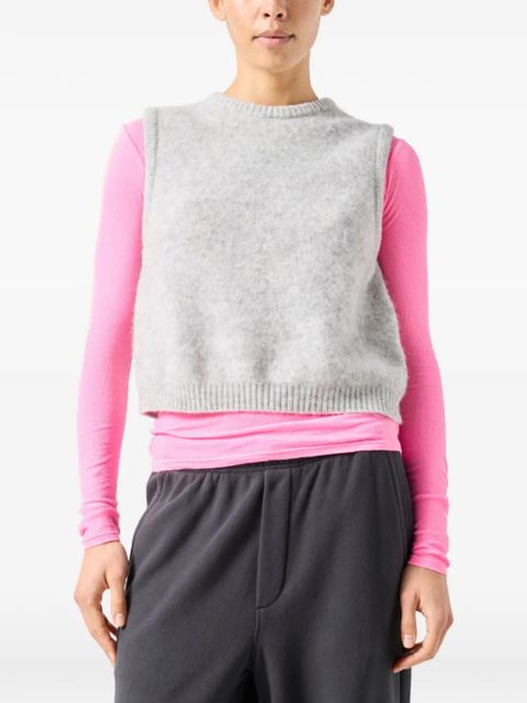 American Vintage Vitow sleeveless sweater - Grey