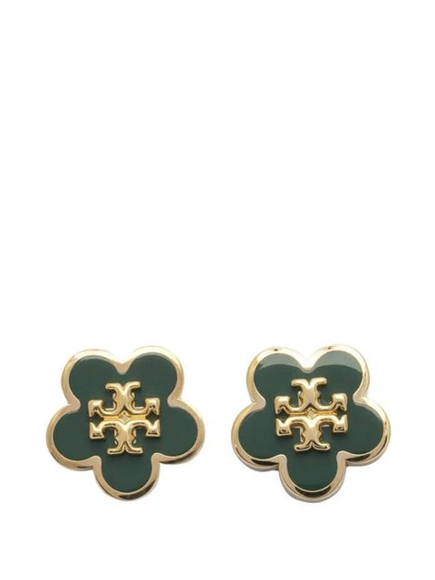 Tory Burch Kira enamel flower necklace - Gold - zdjęcie produktu nr 1
