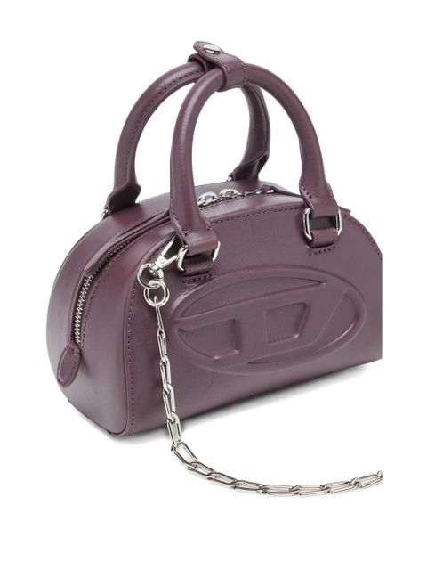 Diesel x Farfetch 1DR Dome logo-embossed crossbody bag - Purple