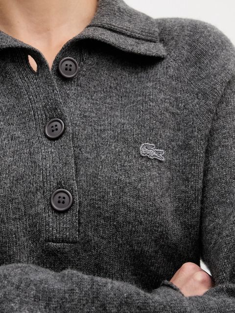 Lacoste sweter wełniany
