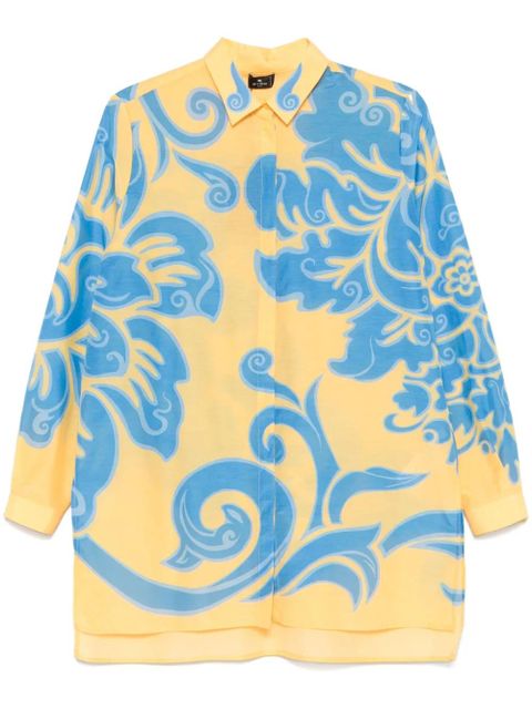 ETRO printed shirt - Yellow - zdjęcie produktu nr 1