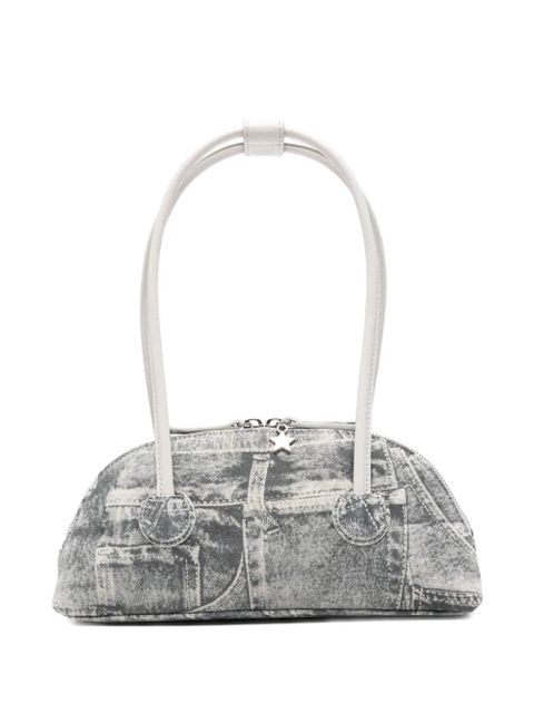Marge Sherwood printed suede shoulder bag - Grey - zdjęcie produktu nr 1