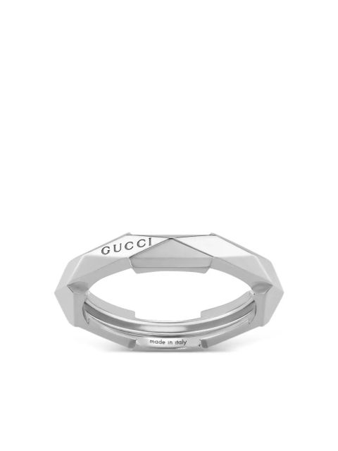 Gucci 18K white gold Link To Love ring - Silver - zdjęcie produktu nr 1