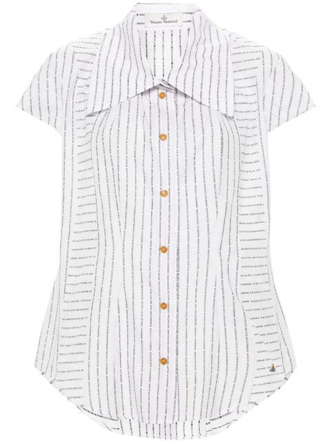 Vivienne Westwood Twisted Bagatelle shirt - White - zdjęcie produktu nr 1