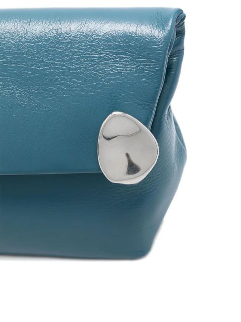 Jil Sander Jewel zip clutch - Blue