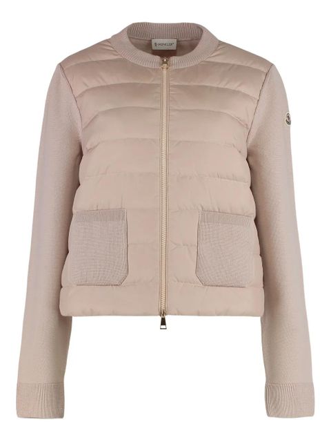 Moncler padded zip-up cardigan - Neutrals - zdjęcie produktu nr 1