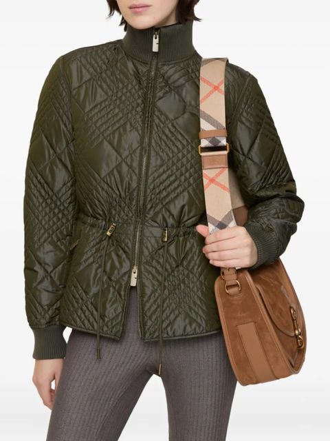 Burberry drawstring-waist jacket - Green - zdjęcie produktu nr 2