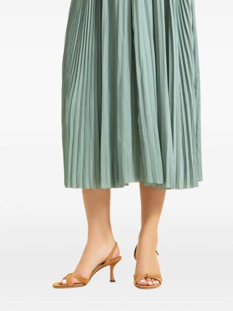 Jimmy Choo Elsy knotted slingback sandals - Brown