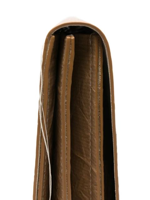 Givenchy logo-print clutch bag - Neutrals