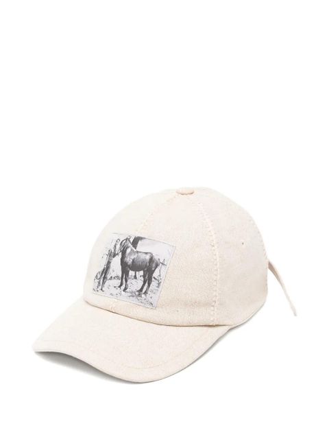 Jacquemus La Casquette Paysan baseball cap - Neutrals - zdjęcie produktu nr 1