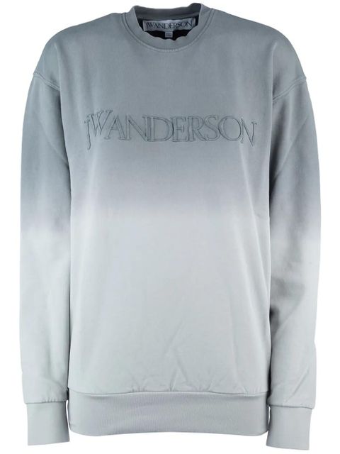 JW Anderson logo-embroidered sweatshirt - Grey - zdjęcie produktu nr 1