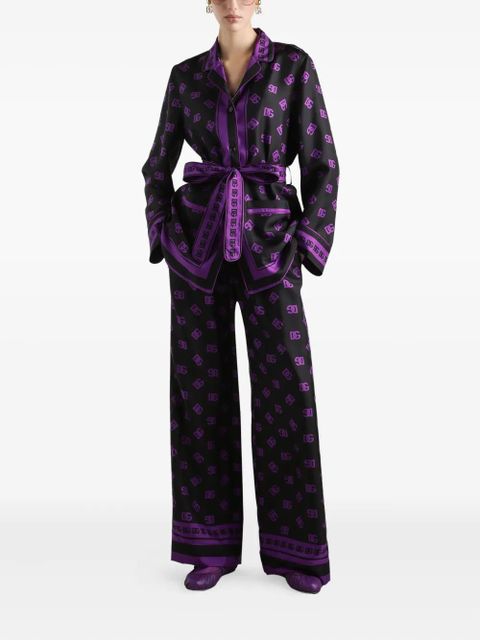 Dolce & Gabbana DNA DG logo-print shirt - Black - zdjęcie produktu nr 2