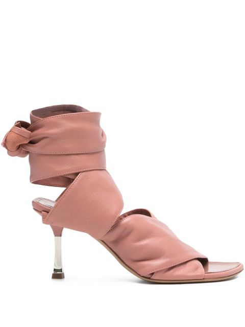 Paris Texas Lorena lace-up sandals - Pink - zdjęcie produktu nr 1