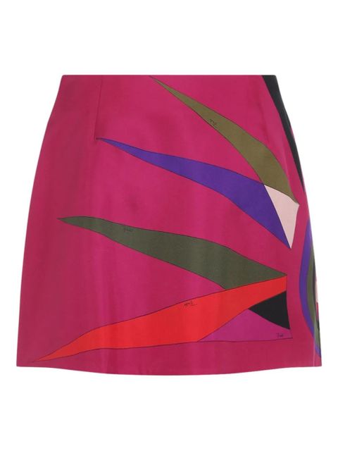 PUCCI geometric-print skirt - 030 MULTICOLOR - zdjęcie produktu nr 2