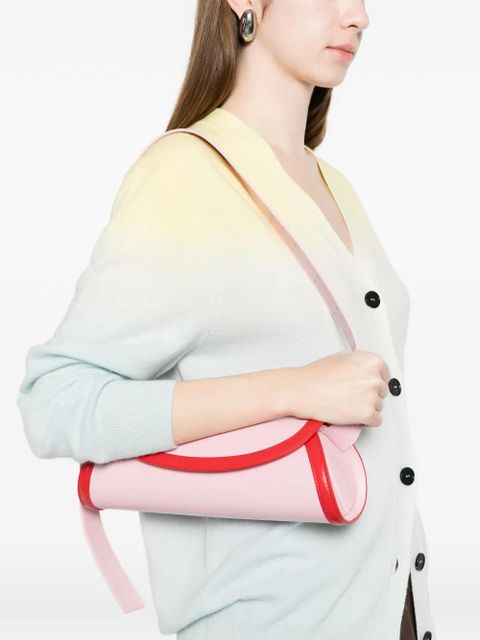 Jil Sander Cannolo bicolour shoulder bag - Pink - zdjęcie produktu nr 2