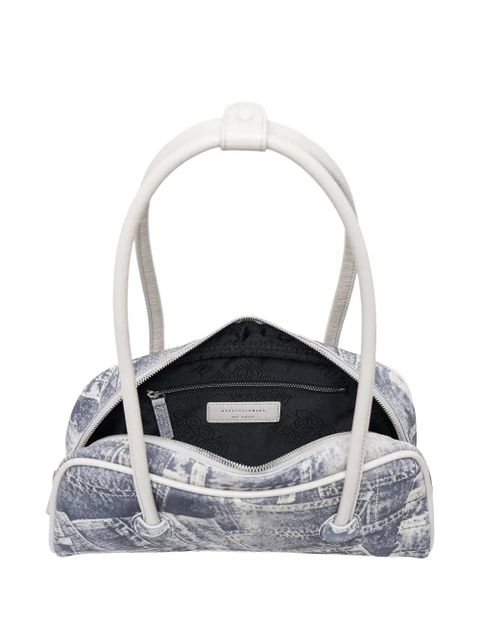 Marge Sherwood Soft Boston patchwork shoulder bag - Grey