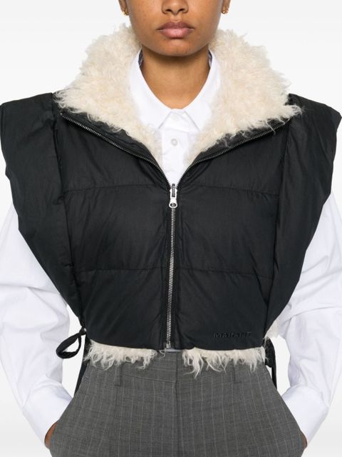 MARANT ÉTOILE Hoodiali gilet - Black