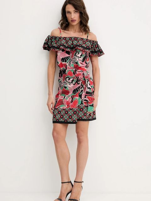 Morgan spódnica kolor multikolor mini prosta JOY.F - zdjęcie produktu nr 2