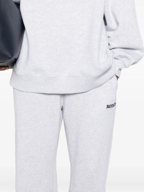 ROTATE BIRGER CHRISTENSEN logo-embroidered track pants - Grey