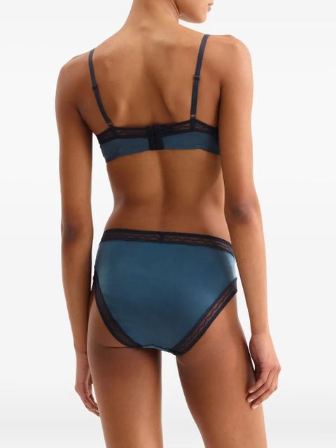 ERES Inspirée lace-trimmed briefs - Blue