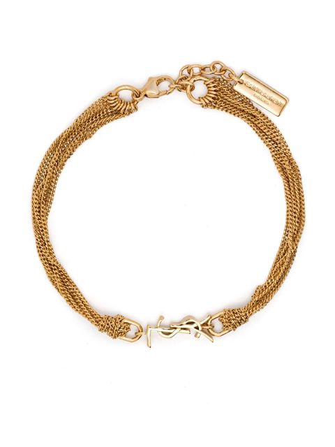 Saint Laurent Cassandre chain bracelet - Gold - zdjęcie produktu nr 1