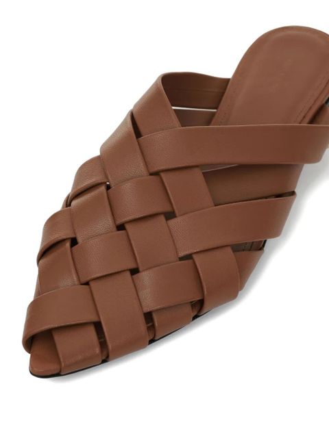 ANINE BING Eve mules - Brown