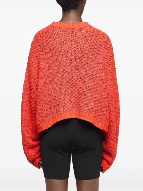 JW Anderson logo patch jumper - Orange