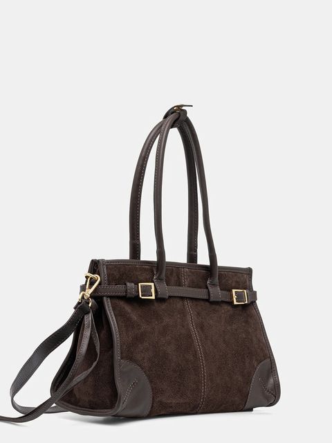 Answear.LAB torebka zamszowa - zdjęcie produktu nr 1