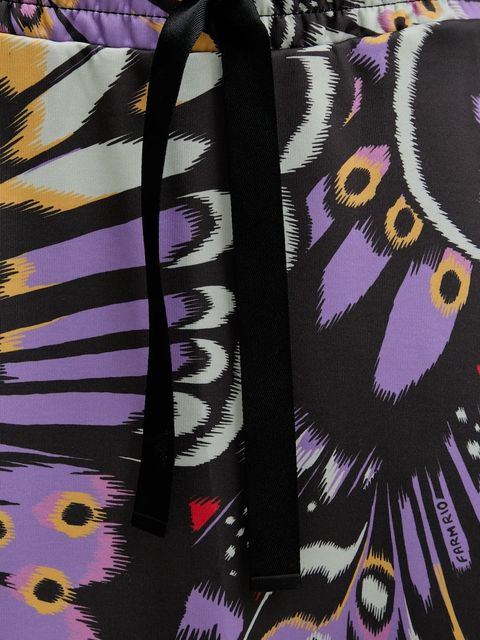 adidas spódnica x Farm Rio kolor czarny maxi rozkloszowana JL8619