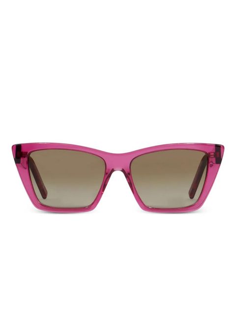 Saint Laurent Eyewear SL 276 MICA square-frame sunglasses - Pink - zdjęcie produktu nr 1