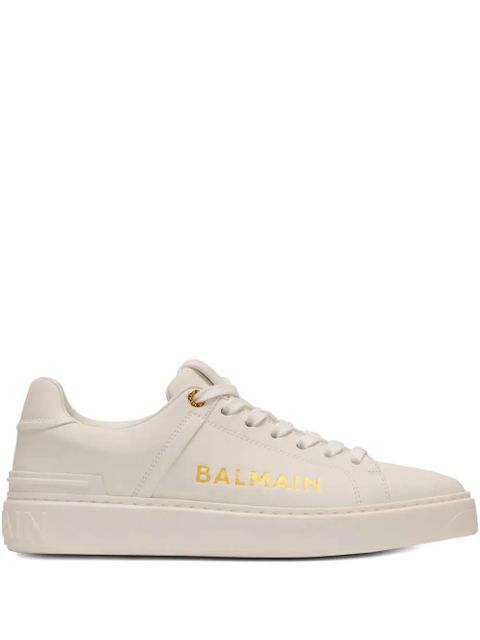 Balmain B-Court lace-up sneakers - White - zdjęcie produktu nr 1