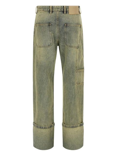 ENTIRE STUDIOS Cuff jeans - Yellow - zdjęcie produktu nr 2