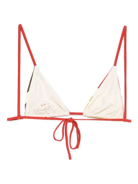 SIR. Julietta flower-print bikini top - Red - zdjęcie produktu nr 2
