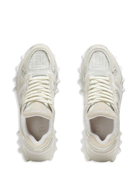 Balmain B-East monogram sneakers - Neutrals