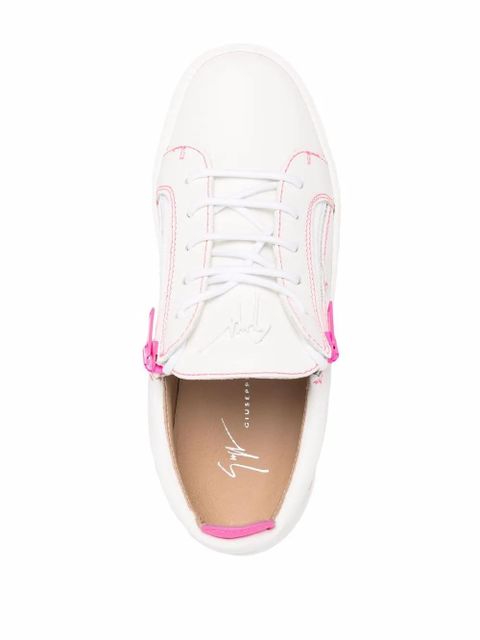 Giuseppe Zanotti Gail contrasting sneakers - White