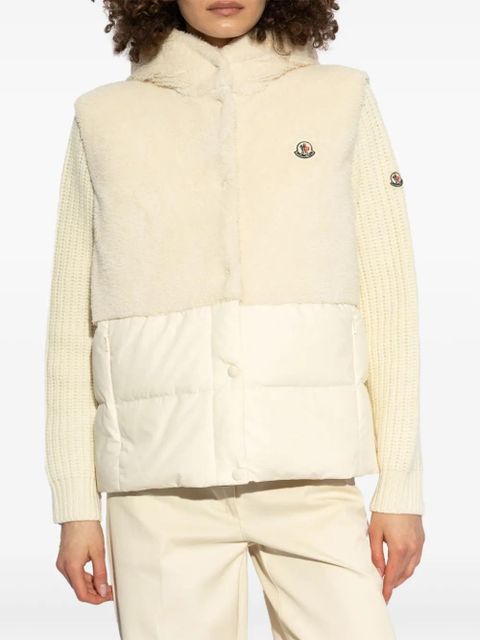 Moncler Floy down gilet - White