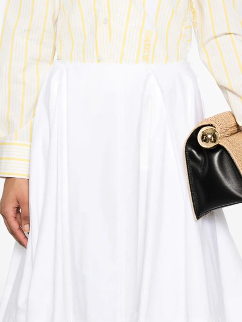 Jacquemus La Jupe Salon midi skirt - White