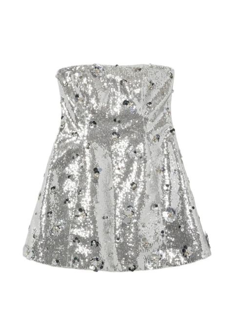 Simkhai Arta mini dress - Silver - zdjęcie produktu nr 1