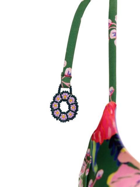 Agua By Agua Bendita Genoveva bikini top - Green