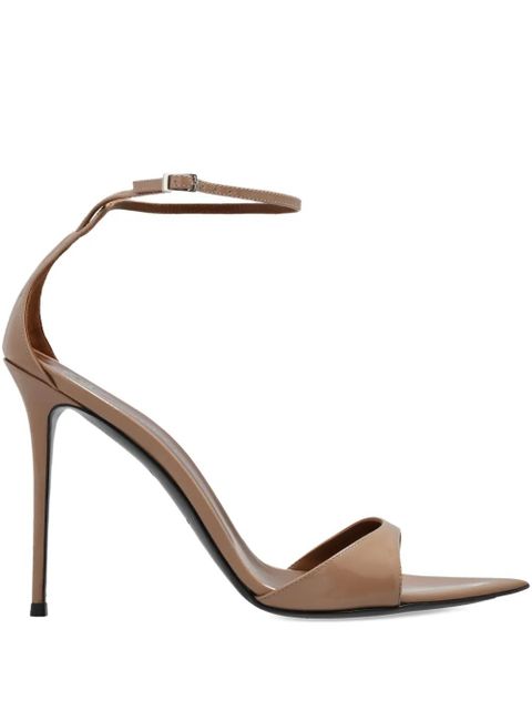 Giuseppe Zanotti 110mm pointed-toe ankle-strap sandals - Neutrals - zdjęcie produktu nr 1