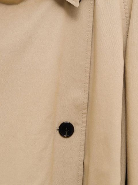 The Row button belted coat - Neutrals