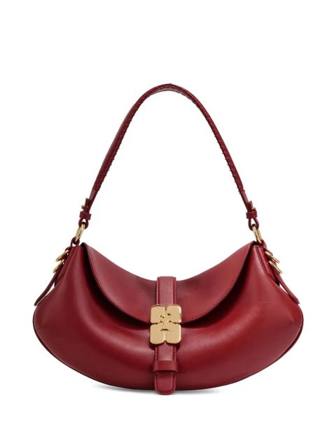 GANNI buckle shoulder bag - Red - zdjęcie produktu nr 1