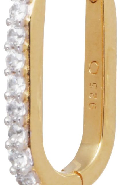 Missoma crystal-embellished earrings - Gold