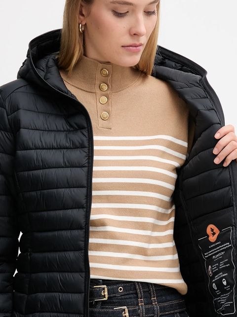 Save The Duck kurtka DAISY kolor czarny przejściowa D33620W.GIGA01