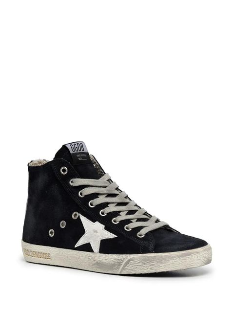 Golden Goose Francy suede high-top sneakers - Blue - zdjęcie produktu nr 2