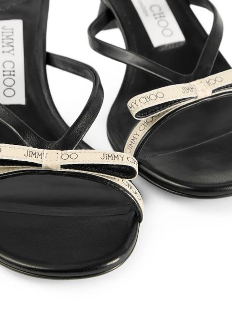 Jimmy Choo 50mm Ciela mules - Black