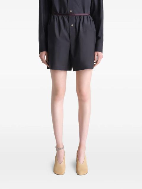 LEMAIRE washed boxer shorts pyjama - Black - zdjęcie produktu nr 2