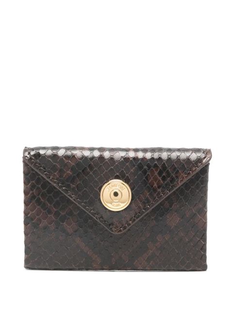 Jacquemus snakeskin-effect wallet - Brown - zdjęcie produktu nr 1